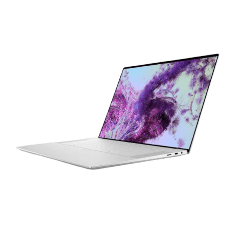 Laptop with vibrant abstract digital art on screen showcasing innovative technology and affordability, ideal for modern workspace and creative projects.