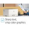 High-quality HP laser printer on a clean office desk with printed documents, showcasing affordable printing solutions and innovative technology from InfoplayNet South Africa.
