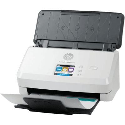 Scanner machine for document digitization and office use in South Africa, HP ScanJet Pro N4000 snw1.