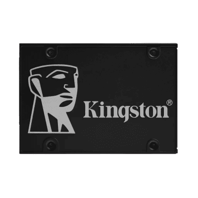 Kingston solid-state drive (SSD) with black casing and logo, high-performance data storage solution for innovative and affordable digital technology in South Africa.