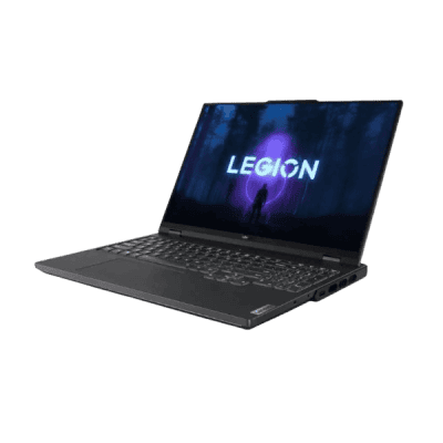 Lenovo Legion gaming laptop showcasing high-performance technology and innovative design for gaming enthusiasts. Perfect for immersive gameplay and digital innovation.