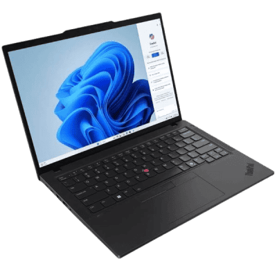 Fast Lenovo ThinkPad laptop displaying Windows 11 interface, ideal for business and personal use, featuring high performance and sleek design for optimal productivity.