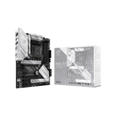 High-performance ASUS ROG STRIX B550-F gaming motherboard with advanced features for gaming and high-end computing. Perfect for gamers and tech enthusiasts seeking quality and affordability.