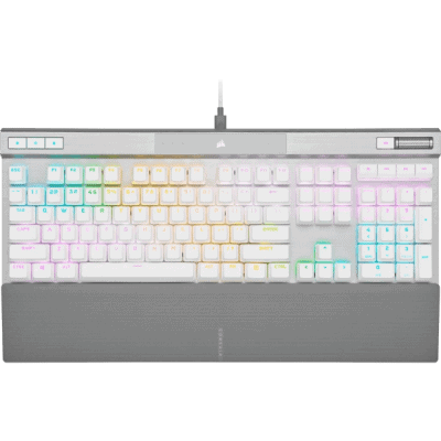 RGB backlit gaming keyboard with numeric keypad and programmable keys, designed for gamers and professionals seeking high-performance, affordability, and stylish innovation.