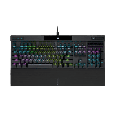 RGB gaming keyboard with customizable backlit keys for enhanced gaming and productivity. Sleek design ideal for gamers and professionals seeking quality and affordability.