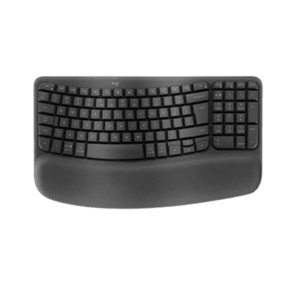 Flexible ergonomic wireless keyboard designed for comfort and efficiency, ideal for office and home use. Perfect for enhancing productivity with innovative technology.
