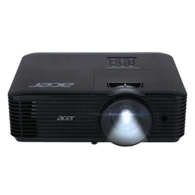 Acer multimedia projector for business and home entertainment, providing high-quality image projection and reliable performance.