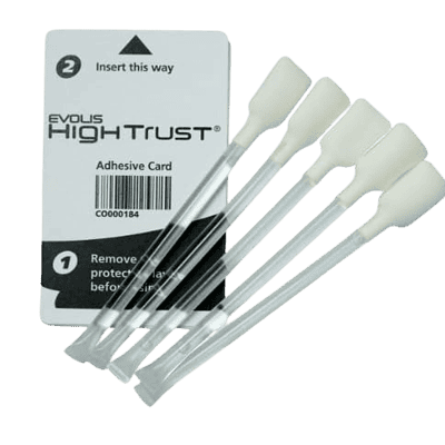 12. High Trust adhesive dental waxes shown with applicator sticks, ideal for dental restorations and repairs. Durable, high-quality materials for professional dental practices.