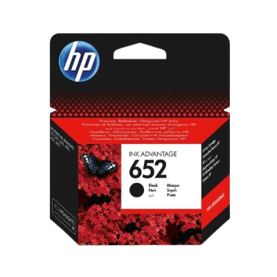 HP Ink Advantage 652 black ink cartridge, high-quality printing solution for HP printers, affordable and reliable ink for vibrant and sharp prints in South Africa.