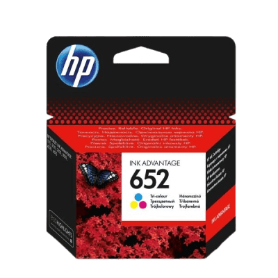 HP ink cartridge Ink Advantage 652, tri-color for printing documents and photos, compatible with HP printers, ideal for affordable and reliable printing solutions in South Africa.