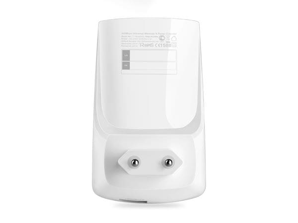 Compact white Wi-Fi router with dual-band capability and advanced security features. Perfect for reliable internet connection and smart home integration in South African households.