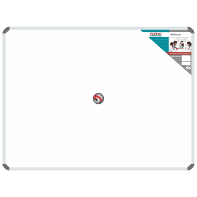 Whiteboard with company branding and office annotation for educational and professional use in South Africa.