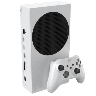 High-quality gaming console with sleek white design and wireless controller for immersive gaming experiences in South Africa.