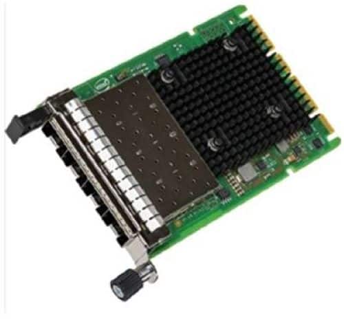 SSD solid-state drive with heatsink and connector for high-speed data transfer in computing systems.