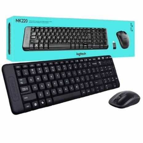 Wireless keyboard and mouse set with packaging, ideal for budget-friendly office or home use, featuring ergonomic design and reliable wireless connectivity.
