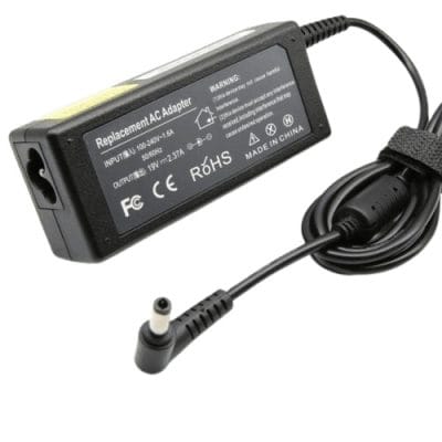 Power adapter replacement for laptops and electronic devices, with secure plug and compatible voltage for reliable performance. Ideal for maintaining device functionality and longevity.