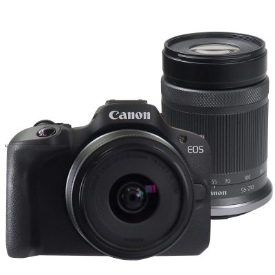 High-quality Canon EOS camera with an interchangeable lens, ideal for professional photography and content creation, showcasing advanced imaging technology and versatility.