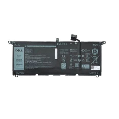 Dell 52Wh laptop battery compatible with Dell notebooks, designed for reliable power and extended usage. High-quality replacement part ensuring optimal performance and longevity.