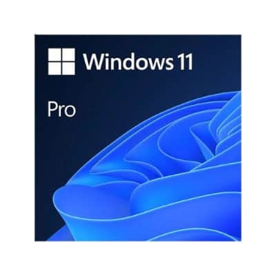 Windows 11 Pro operating system logo, showcasing the latest Microsoft software for enhanced productivity and security.