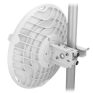 High-gain Wi-Fi antenna for improved wireless internet performance, mounted on a pole for optimal signal strength and coverage.
