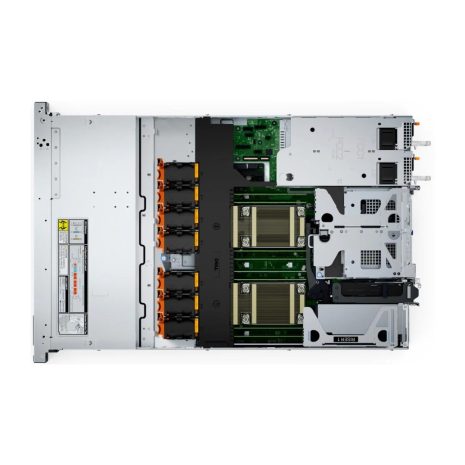 High-performance data center server with advanced cooling and energy-efficient components for reliable enterprise computing.