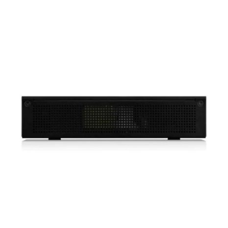 Flexible server rack unit for networking infrastructure with ventilation holes, suitable for data centres and IT environments.