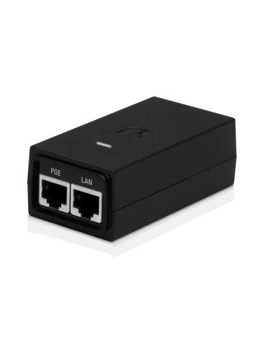 Compact Ethernet PoE splitter for reliable network power distribution, supporting LAN and power over Ethernet connections.