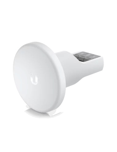 Compact white wireless access point with a radar-like antenna for seamless internet connectivity in South Africa.