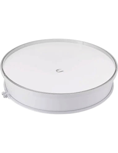 Bare robot vacuum cleaner with sleek white design, ideal for smart home automation, robotic cleaning solutions, and affordable household maintenance.