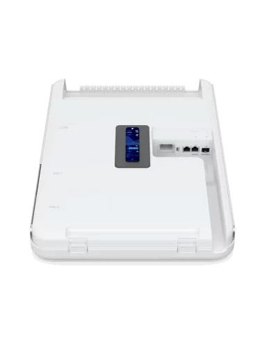 High-speed wireless internet router with touchscreen control panel and multiple connection ports, ideal for home and business connectivity solutions in South Africa.