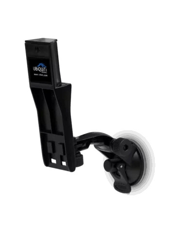 Wireless vehicle mount holder for smartphones and GPS devices, compatible with Ubiquiti networking equipment.