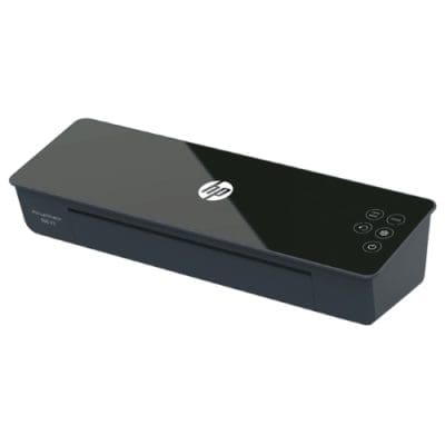 Durable HP scanner with touch controls for professional document digitization and processing.
