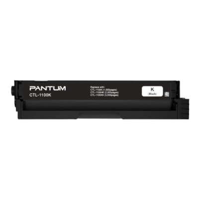 PANTUM CTL-1100K black toner cartridge for affordable, high-quality laser printer ink supply.
