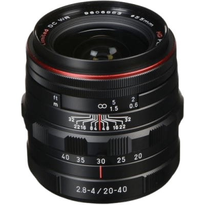 Zoom lens for professional photography with adjustable focus and aperture, ideal for high-quality images and videography in South Africa.