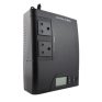 High-efficiency solar inverter with multiple power outlets and LCD display for optimal energy management and reliable solar power solutions in South Africa.