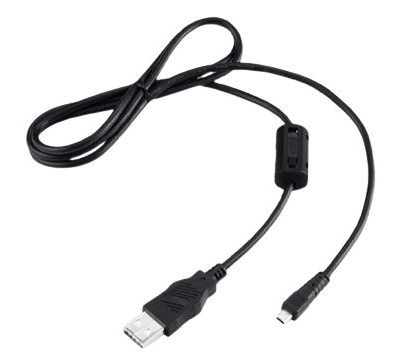 USB data transfer cable for electronic device connectivity.