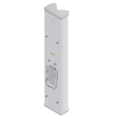 Lightweight white outdoor Wi-Fi antenna for seamless internet connectivity and coverage.