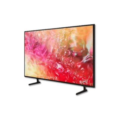 Ultra HD flat-screen television showcasing vibrant colours and advanced display technology for immersive viewing experiences.