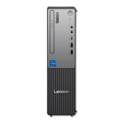 Compact Lenovo desktop computer with high-performance Intel Core processor, sleek design, and multiple connectivity ports for efficient business and gaming use.