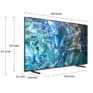 1920x1080 ultra HD smart LED TV with detailed dimensions for optimal setup and use. Perfect for modern living rooms, blending innovation, affordability, and high-quality entertainment solutions in South Africa.