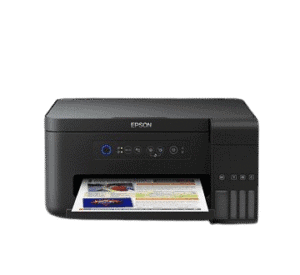 High-quality Epson inkjet printer printing a colourful document, ideal for affordable office and home use, showcasing innovative printing technology from InfoplayNet South Africa.