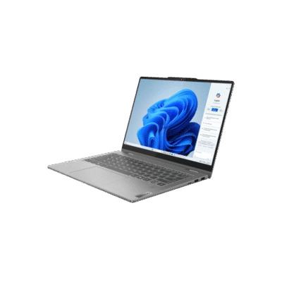 Laptop with Windows 11 desktop open, showcasing a modern, sleek design. Perfect for tech innovation and affordable computing solutions, emphasizing quality and efficiency for users in South Africa.