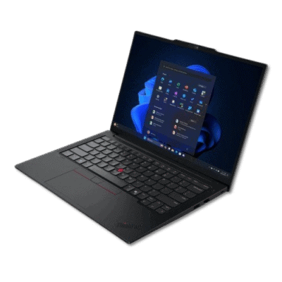 Laptop with a detachable screen displaying Windows 11 interface, suitable for business and personal use in South Africa.
