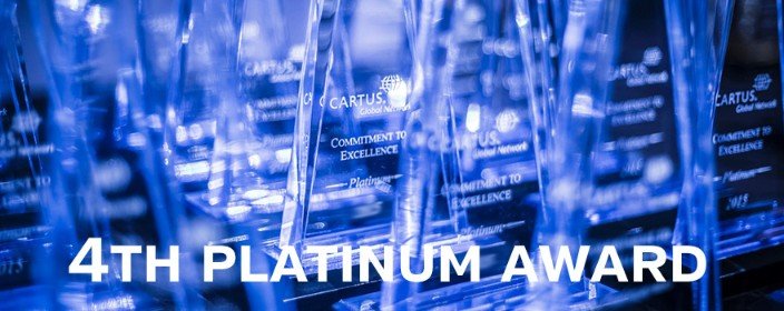 Inter Relocation Receives Commitment to Excellence Platinum Award for 4th year in a row