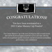 Inter Relocation is honoured to be nominated for the prestigious Cartus Masters Cup Award, recognising our global mobility service excellence.