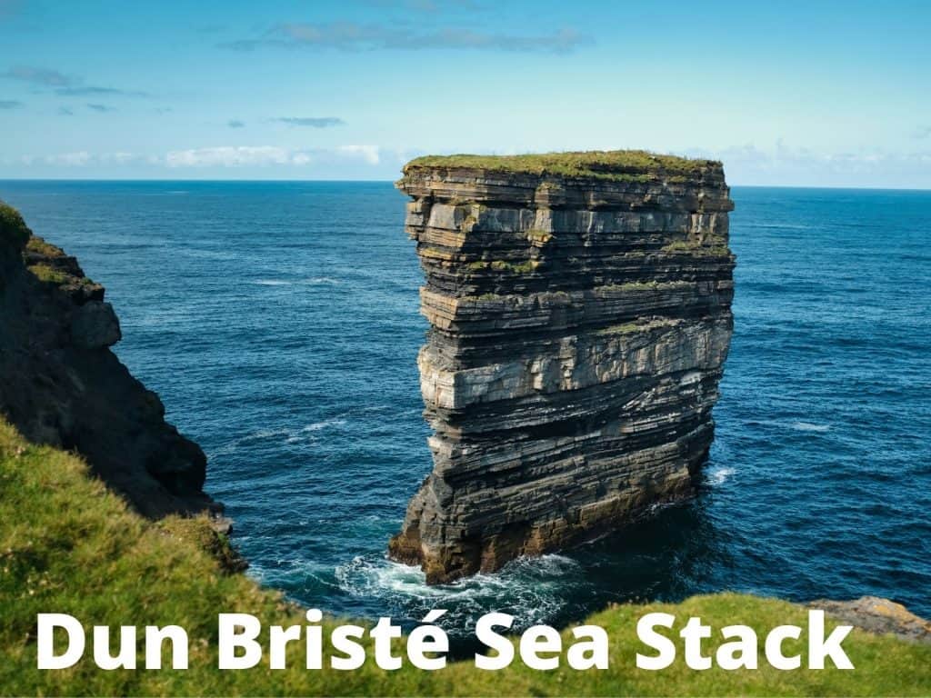 Dun Bristé Sea Stack