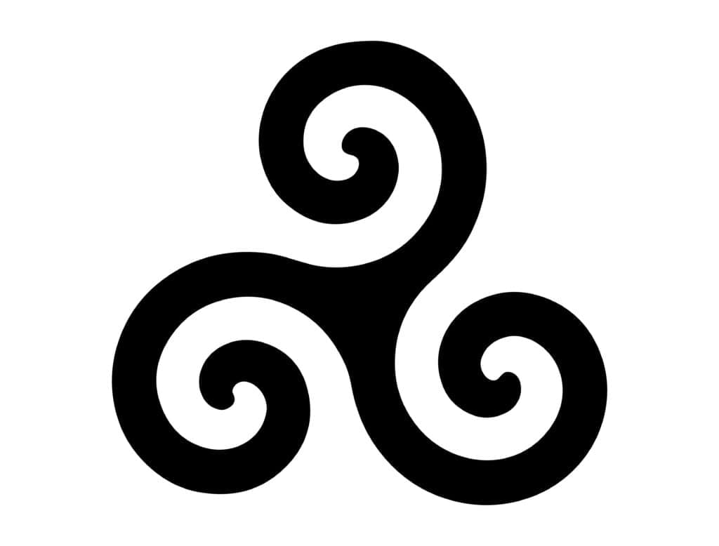 triple spiral celtic