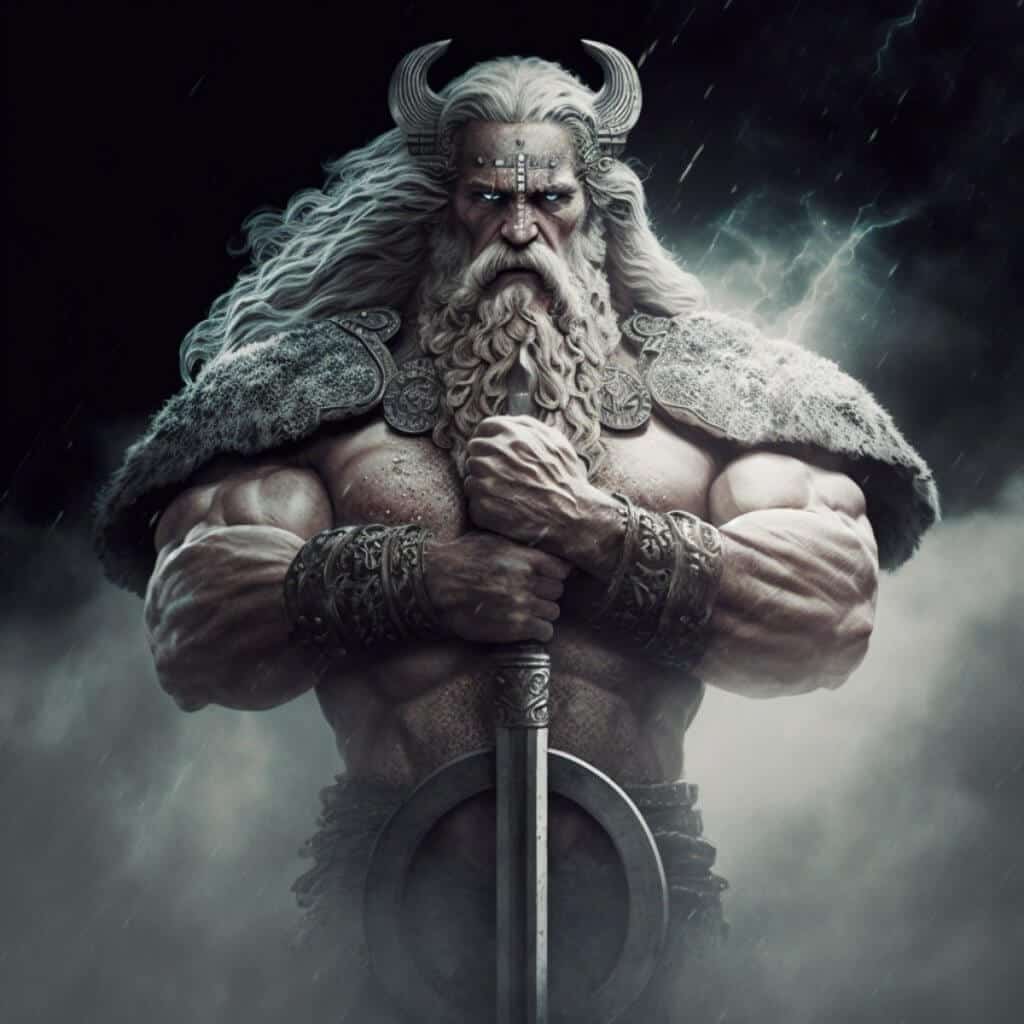 Dagda Celtic God- artist imprssion of Dagda