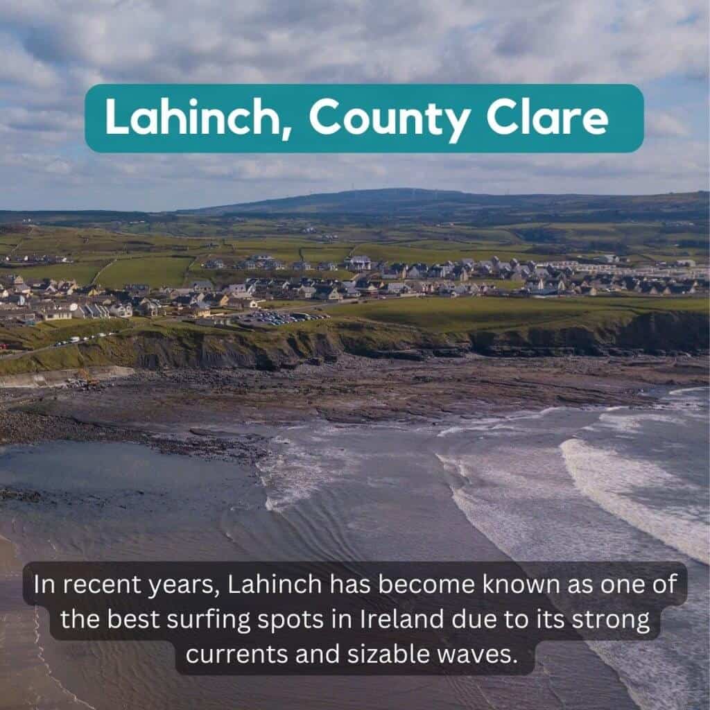 Lahinch, County Clare coastal town with scenic beaches and surf spots.