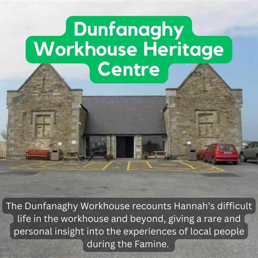 Dunfanaghy Workhouse Heritage Centre, historic Irish building in County Donegal.